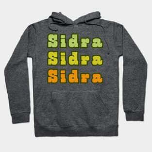 Sidra, Sidra, Sidra. Bold Golden Sidra Cider Style Hoodie